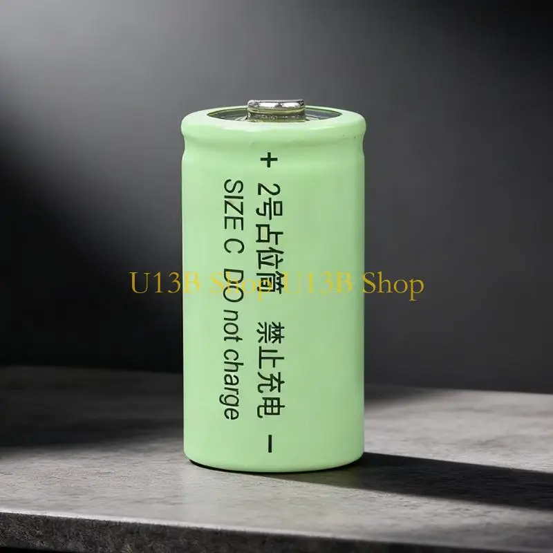 U13B 0V LR14 C Type Dummy Battery Adapter Shell Conductor Fake Dummy Battery