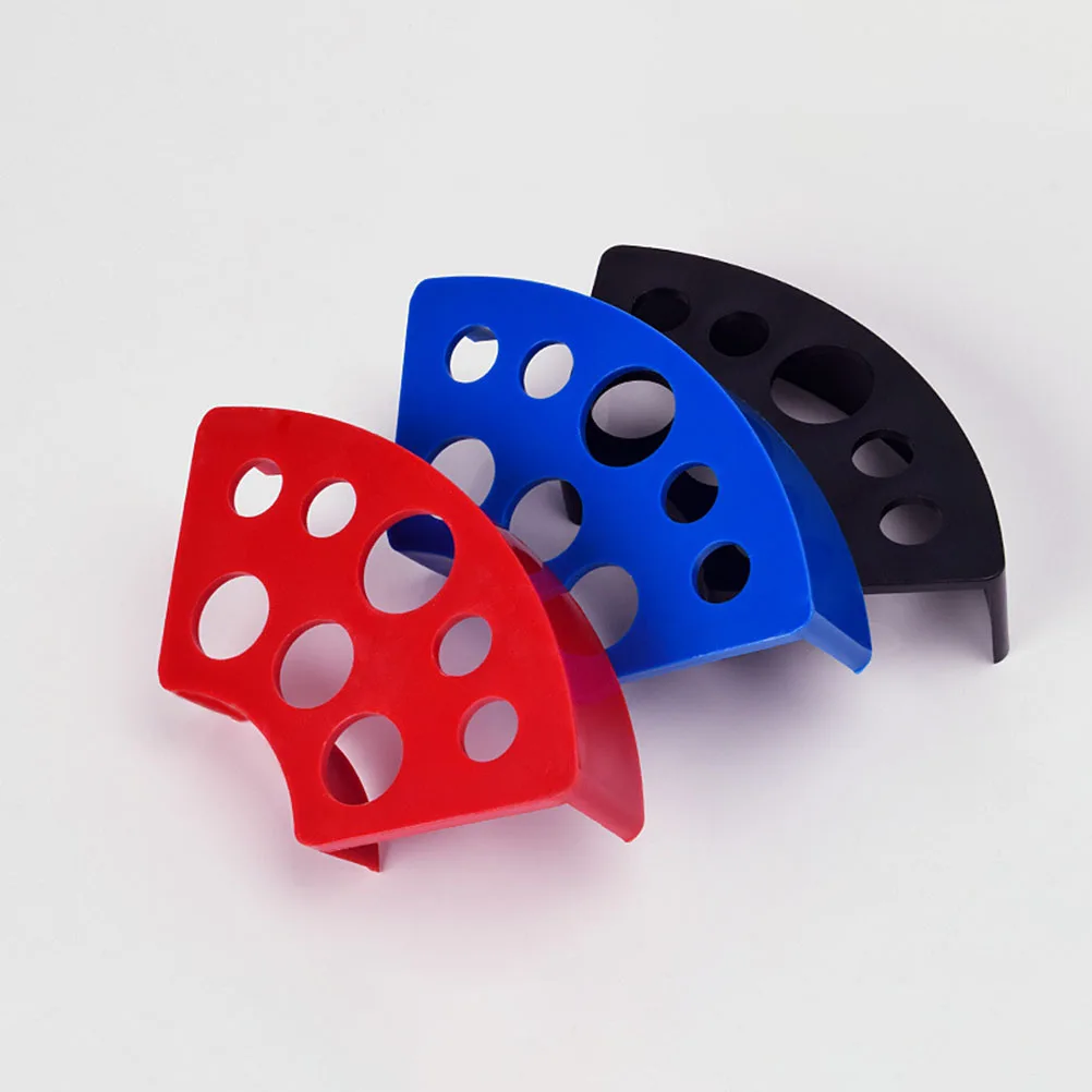 

12 шт. веерообразная чашка для пигмента, подставка с несколькими слотами, подставка для татуировок, держатель для смешивания макияжа