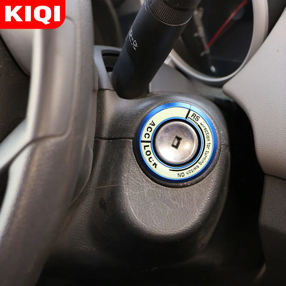 Luminous Car Ignition Switch Key Cover Ring Sticker for Chevrolet Chevy Cruze Opel Astra Corsa Antara Meriva Zafira Accessories