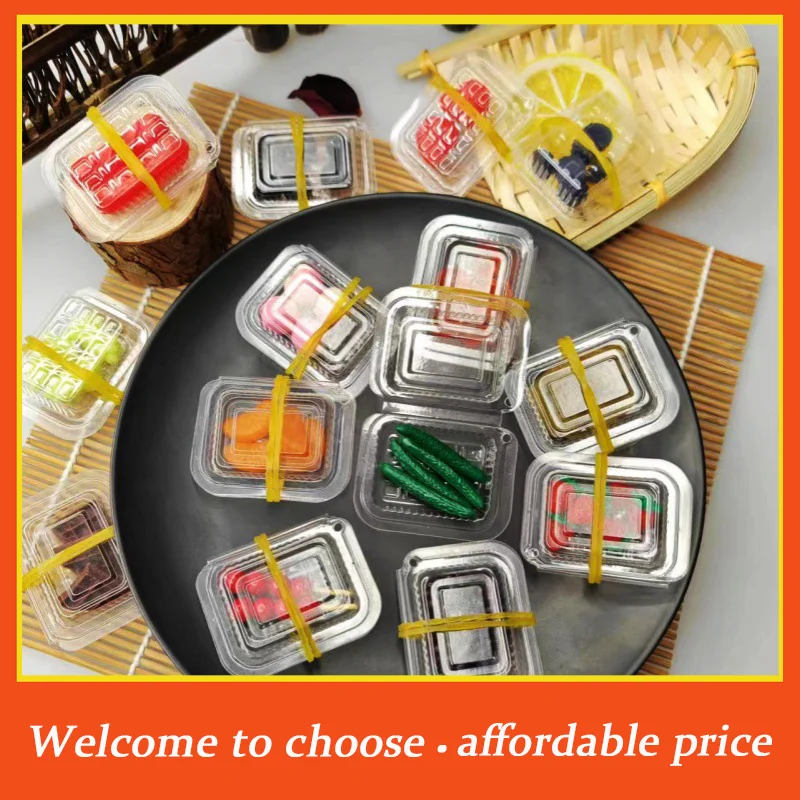 

1pc Simulation Miniature Snack Box Fruit Model 1:12 Dollhouse Disposable Fast Food Box Fruit Doll House Decor For Children Toy