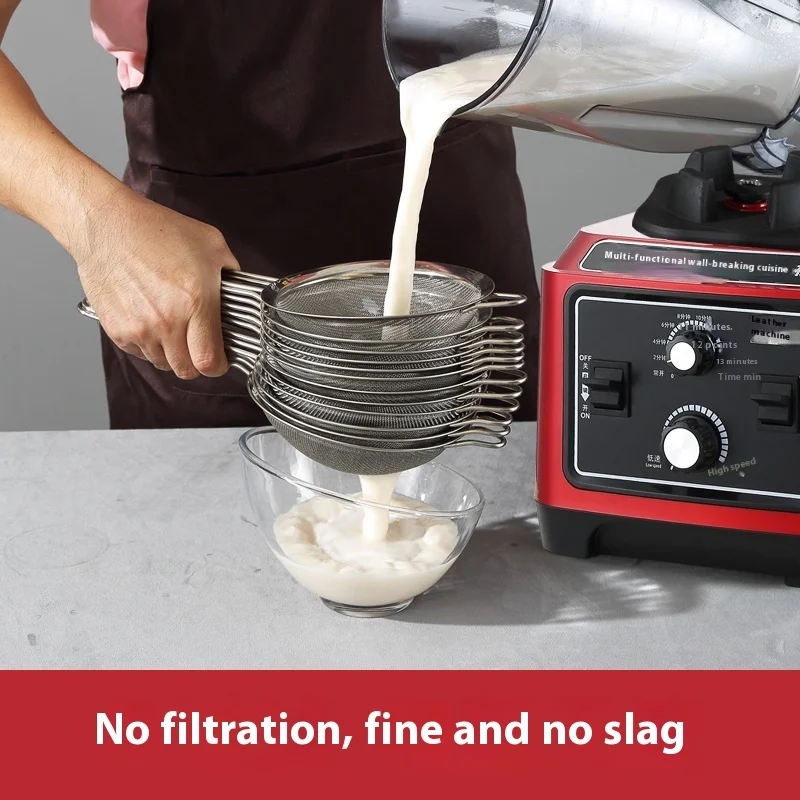 Professional 5L Commercial Electric Kitchen Appliance Plastic Food Fruit Juicer Soybean Milk Machine Wall-Breaking Blender