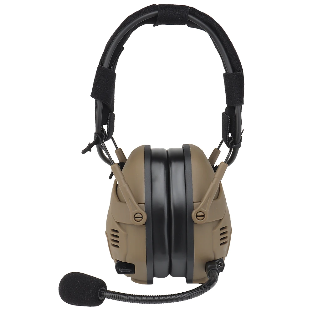 Helmet Wearable Quick Release Dual Purpose Sound Pickup & Noise Reduction Tactical Bluetooth Headset/hunting Shooting Earmuffs