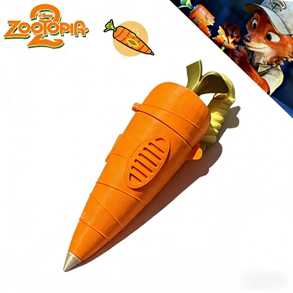 

Disney Zootopia 2, офицер полиции Джуди, опора для ручки-морковки - подарок Nick, многофункциональная коробка для хранения, декоративная подвеска, периферийная игрушка