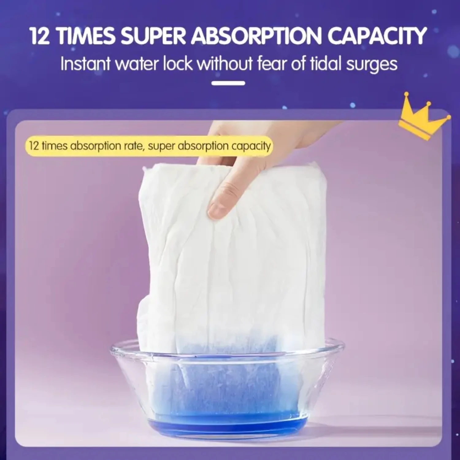 Breathable Large Size Pant-Type Sanitary Napkins - 20pcs/Pack for Night Use During Menstrual Period - Dry and Anti Side Leakage