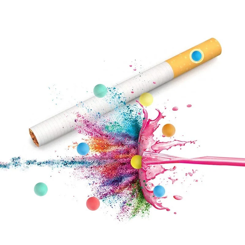 100pcs Cigarette Pops Beads Ice Mint Fruit Flavor Cigarette Filter Flavor Beads Bubble Tobacco Filter Tips Popping Beads Bubbles