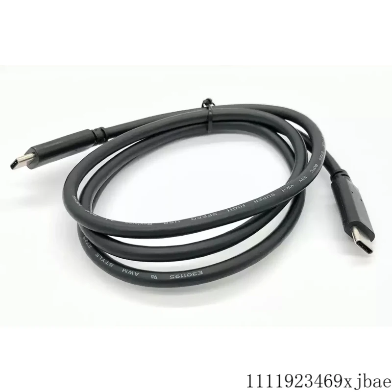 USB3.2 Gen2 USB-C to USB-C Charging Cable 20G 100W E-Marker Data Cable 1M 1.8M