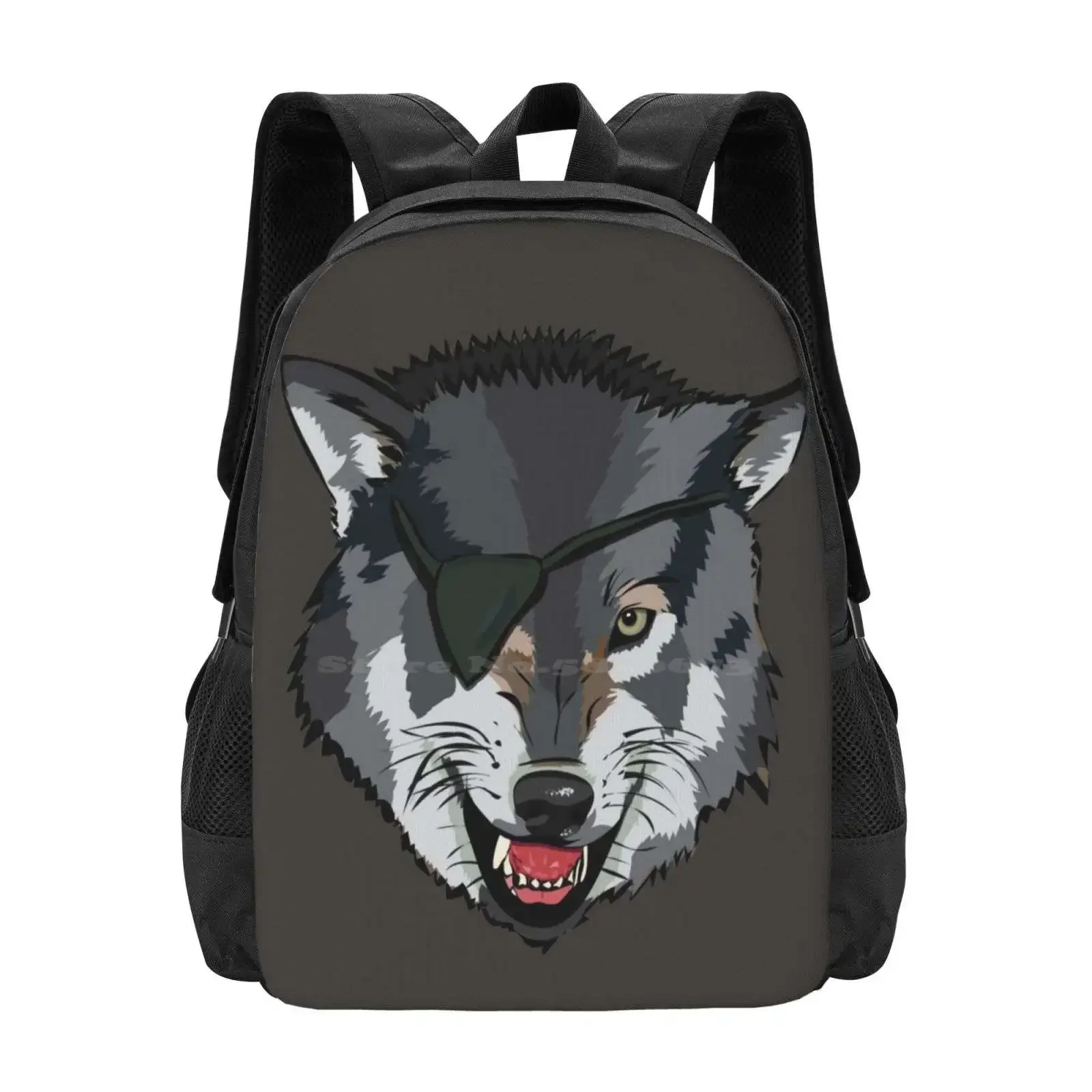

Metal Gear Solid D Dog Hot Sale Schoolbag Backpack Fashion Bags Dog With Eyepatch Mgs Dog Metal Gear Solid Dog Metal Gear Solid