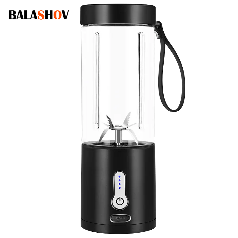 

Portable Juicer Smoothie Blender USB Rechargeable Food Processor Fruit Mixer Machine Mini Juicer Blender Cup 530ML