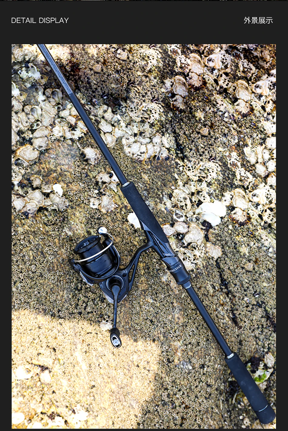 TSURINOYA Ultraleichte Inshore EGI-Rute DETECTIVE S832ML S862ML 93g Hochempfindliche FUJI A Guide Tintenfisch-Oktopus-Angelrute – Detail 14