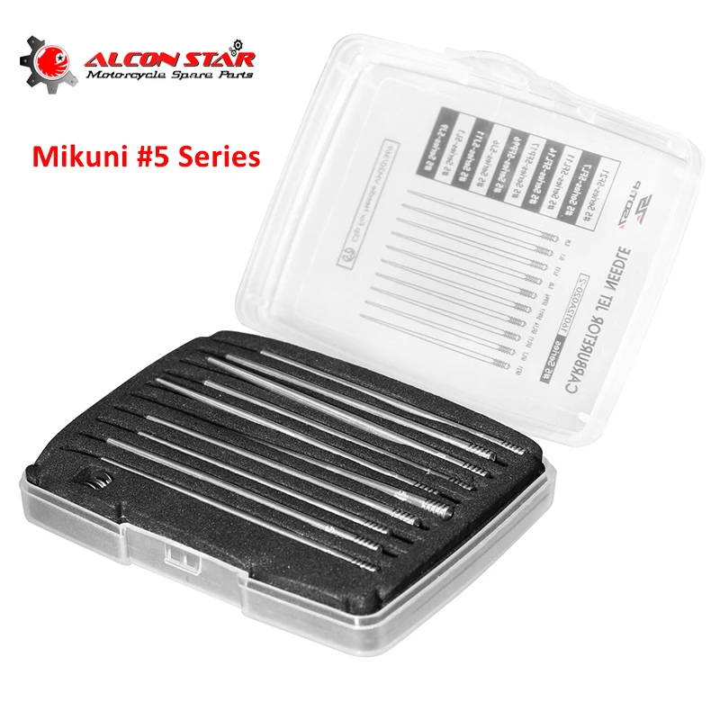 Alconstar Mikuni # Agujas de la serie 5 para carburadores Mikuni TM24 TM28 TM32 TM34 VM24 VM26 VM28