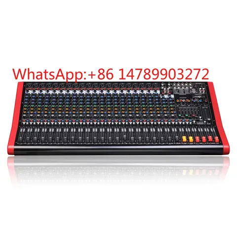 24 Channel Digital Echo Mixer Console Multi-function Stage Video Audio Equipment