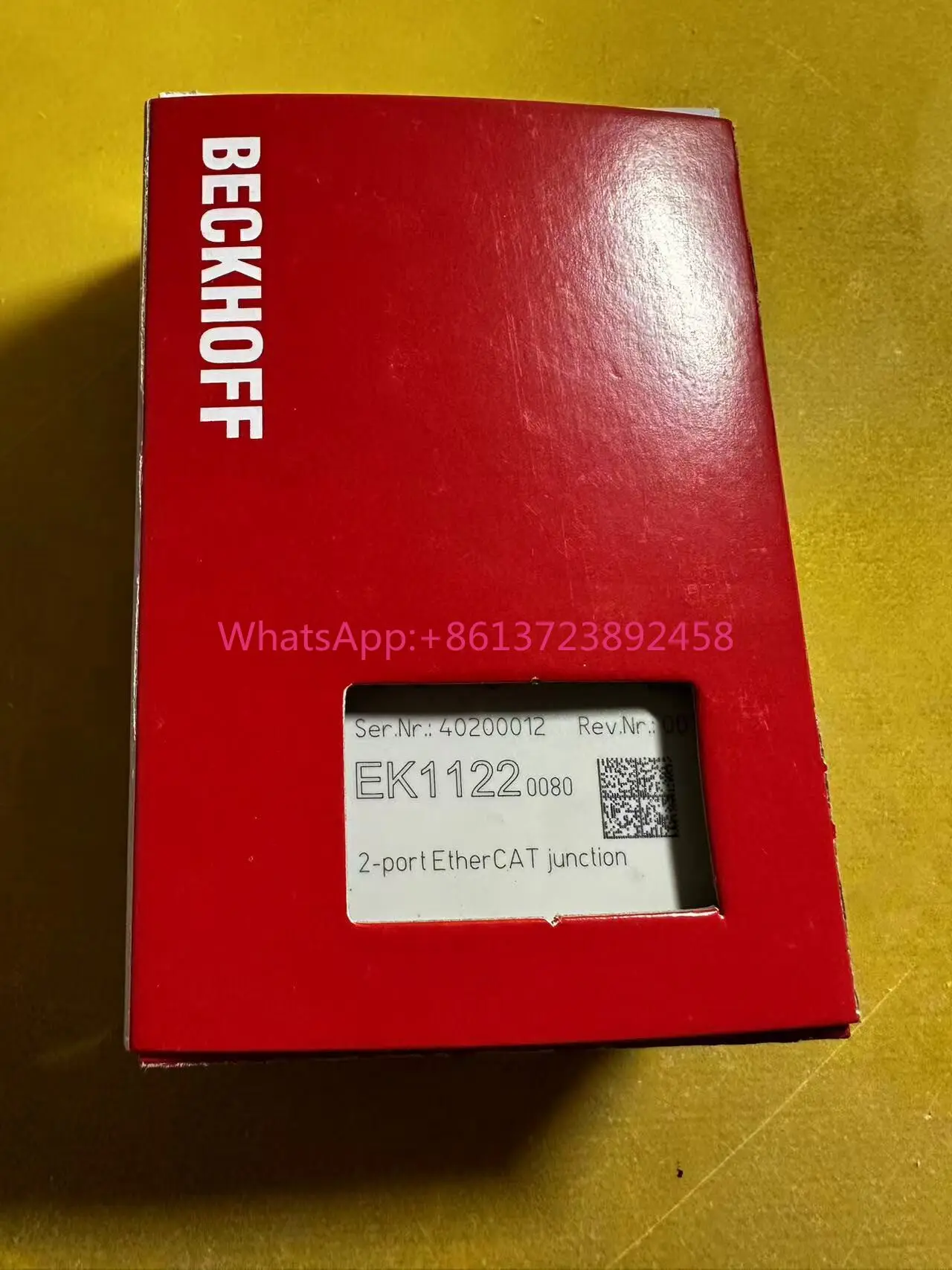 

Beckhoff module EK1122-0080 is brand new and original, high quality