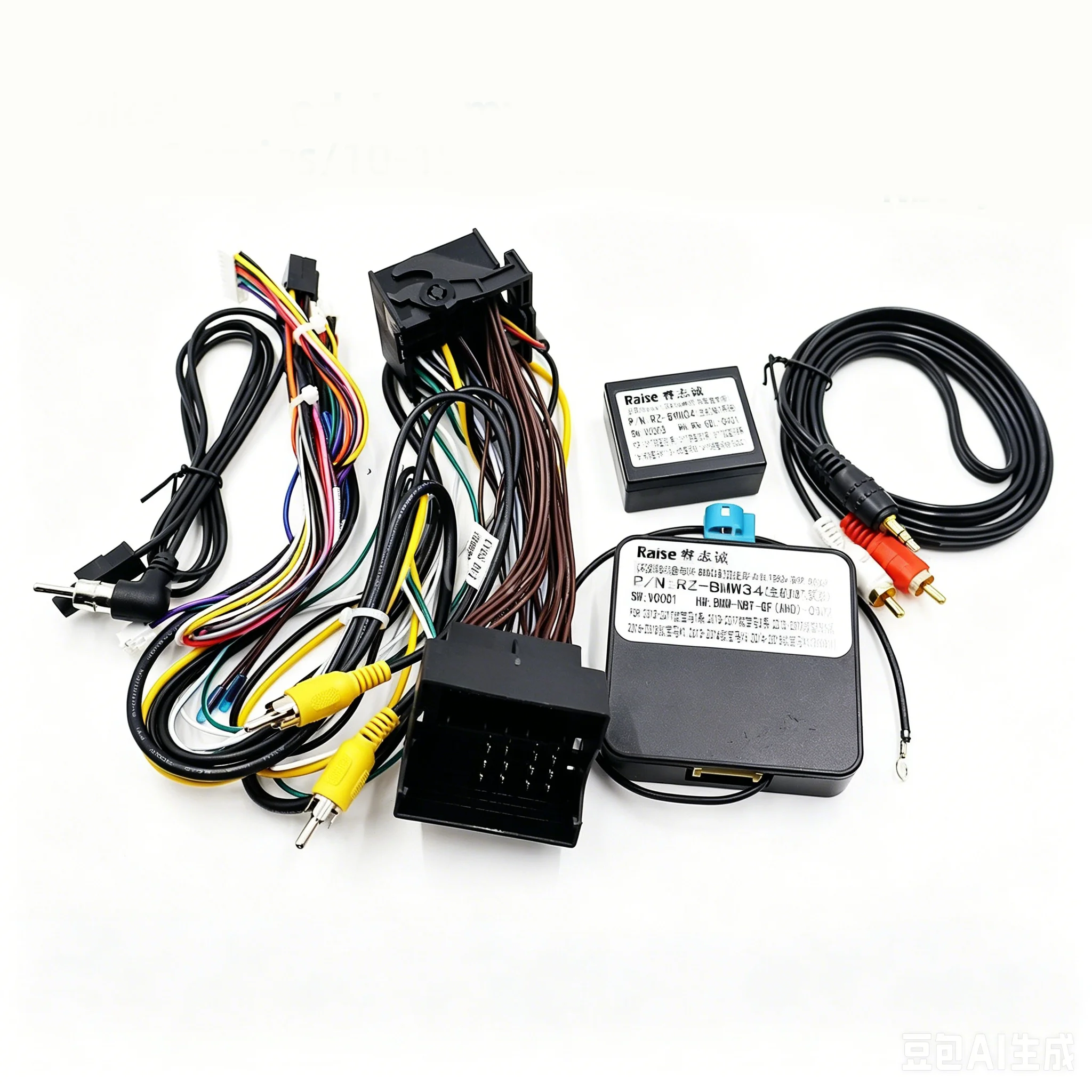 CANBUS Power Wiring Harness For BMW 5 Series F10 2011-2017 NBT System 9 Inch Android Stereo Retain Factory Radio