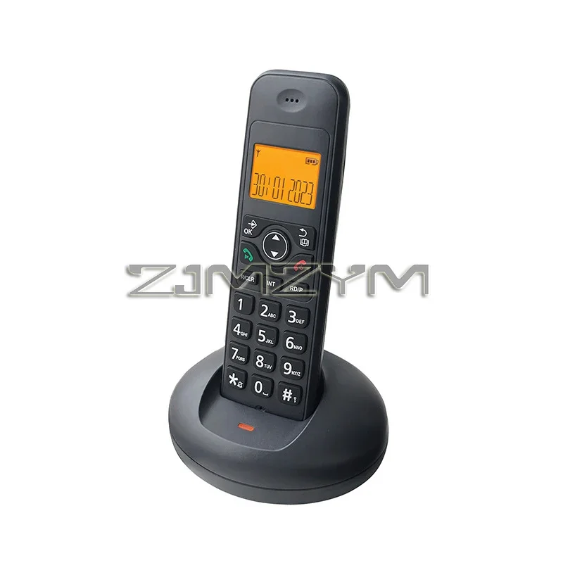 Cordless Landline Fixed Telephone Desk Phone with Caller ID Backlit Telephones for Office Home