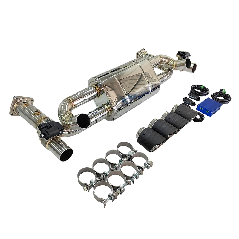 

Racing Performance Valved Exhaust Catback System For Porsche 911 Turbo S Cabriolet 3.8L 2015