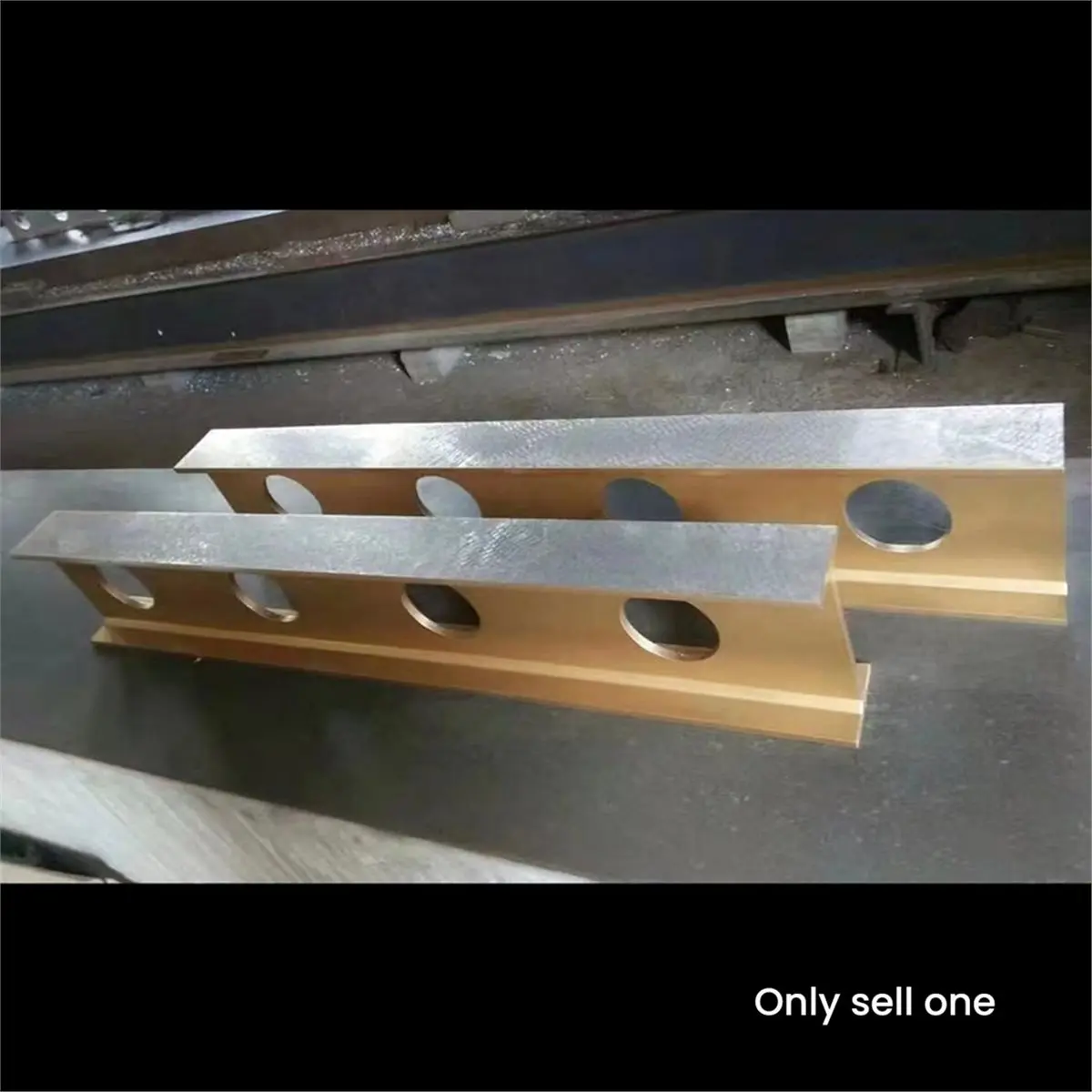 

НОВИНКА 2026: Легкая плоская линейка из высокомагниевого алюминиевого сплава для монтажа оборудования, инспекции и измерений, I-образная