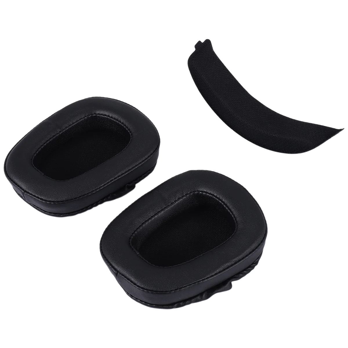 ACCOUTA Cuscini per cuffie e Archetto Cuscino Sostituzione Compatibile con Logitech G935/G635/G933/G933S/G633/G633S Gaming Cuffia Cuscinetti per cuffie con Traspirante Tessuto e Schiuma Memory