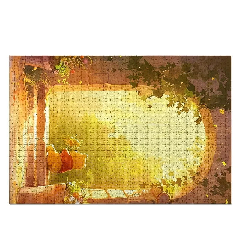 

Коллекционный постер и головоломка с Винни-Пухом, 1000 шт., с Пухом, - Декор комнаты, подарок на день рождения/валентинку/новый год, костюм