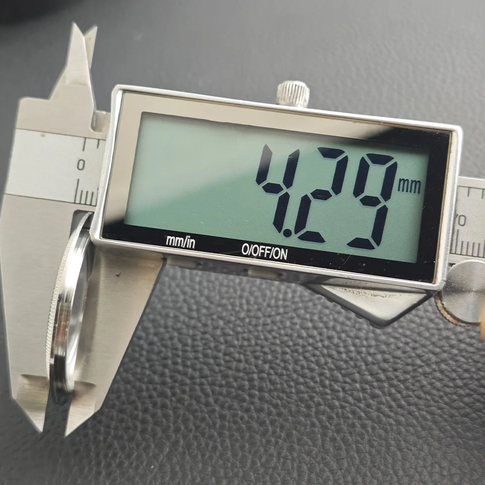 High Quality NH35 NH36 Steel Lower Case 41mm, Transparent and Opaque Watch Back, Watch Modification Parts Accessories 35.5/30.8