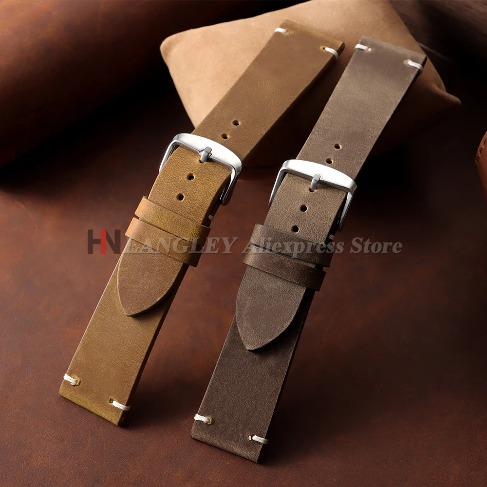 Pulseira de Couro Vintage com - Omega Watches Smartwatch avaliação e preço