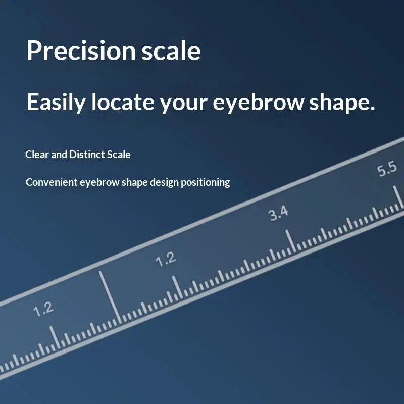 Microblading Eyebrow Mapping Ruler Permanent Makeup Brow String Pre Inked Tattoo Bow And Arrow Line Drawing Auxiliary Tool