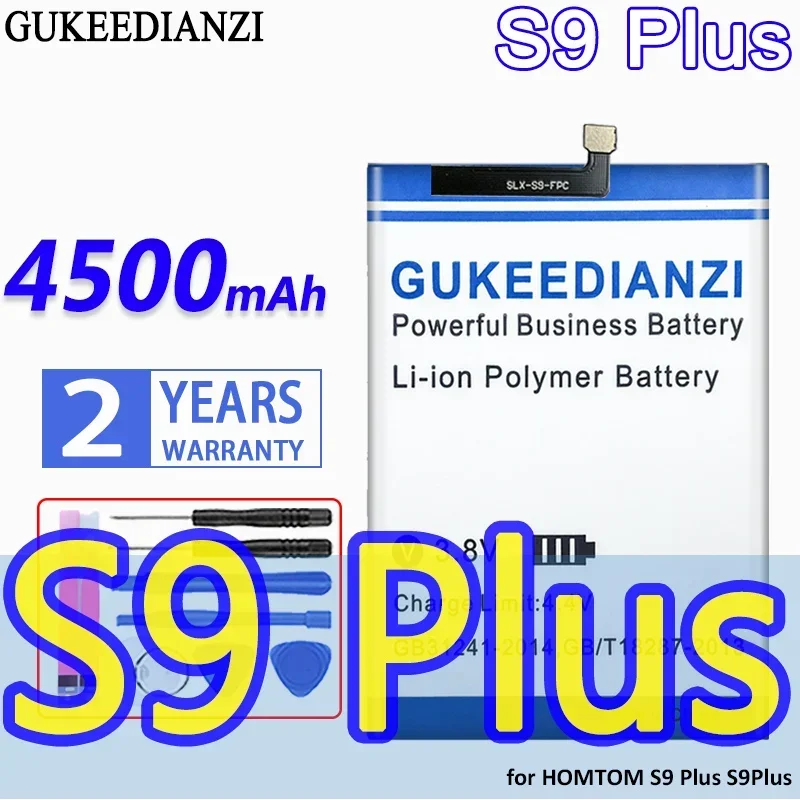 

Аккумулятор большой емкости GUKEEDIANZI S9 Plus 4500 мАч для HOMTOM S9 Plus аккумулятор