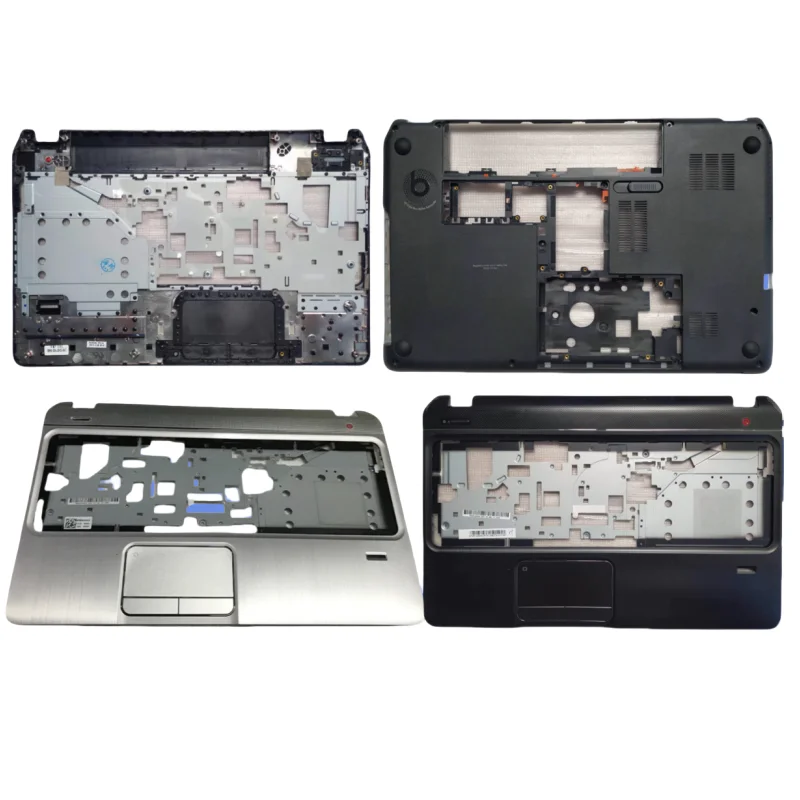 New For HP Pavilion Envy M6 M6-1000 Silvery Palmrest Upper Case Keyboard Frame Notebook Case C D Shell 705196-001 AMOR100090