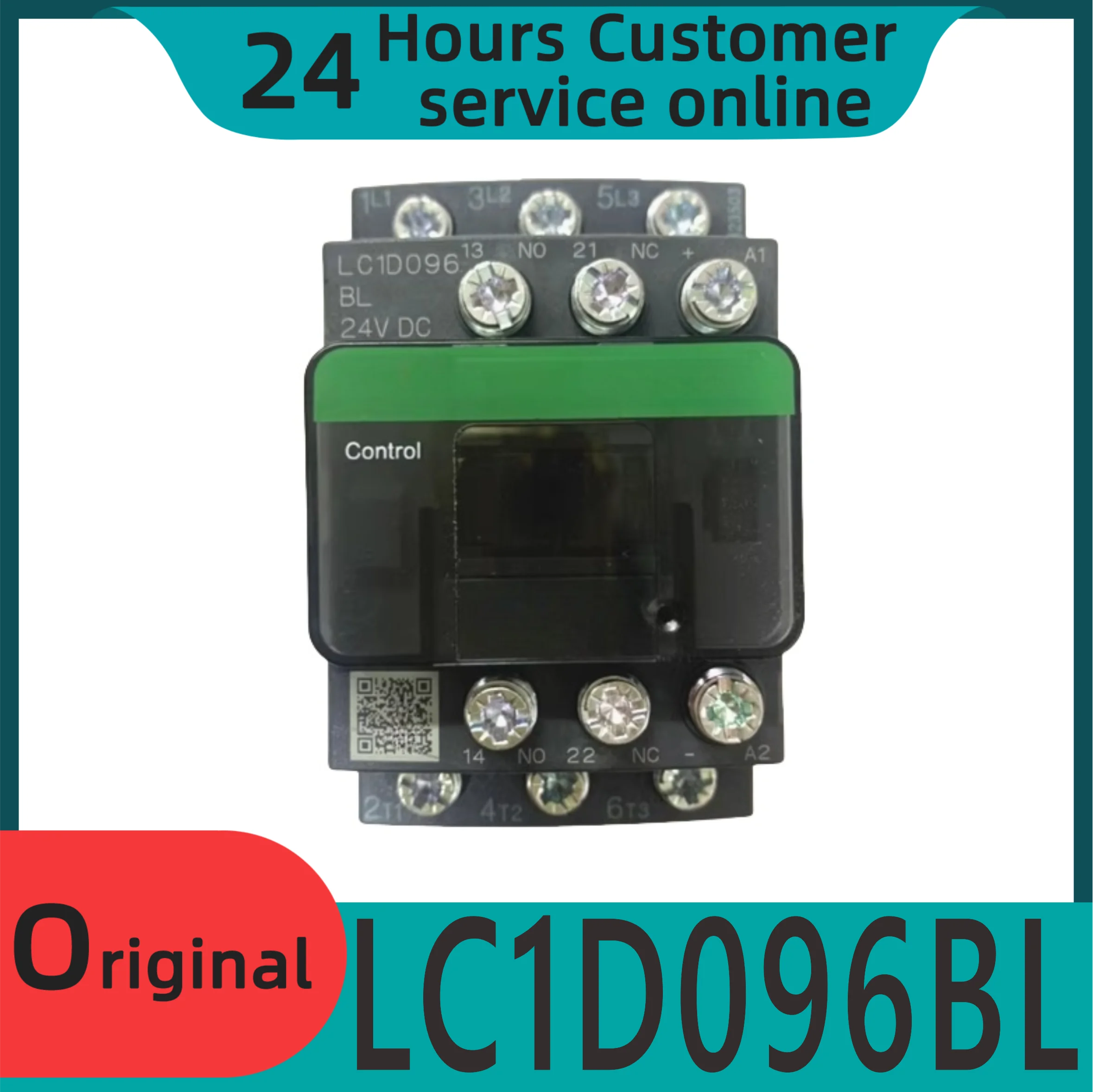 

New original three pole contactor LC1D096BL 9A 24VDC