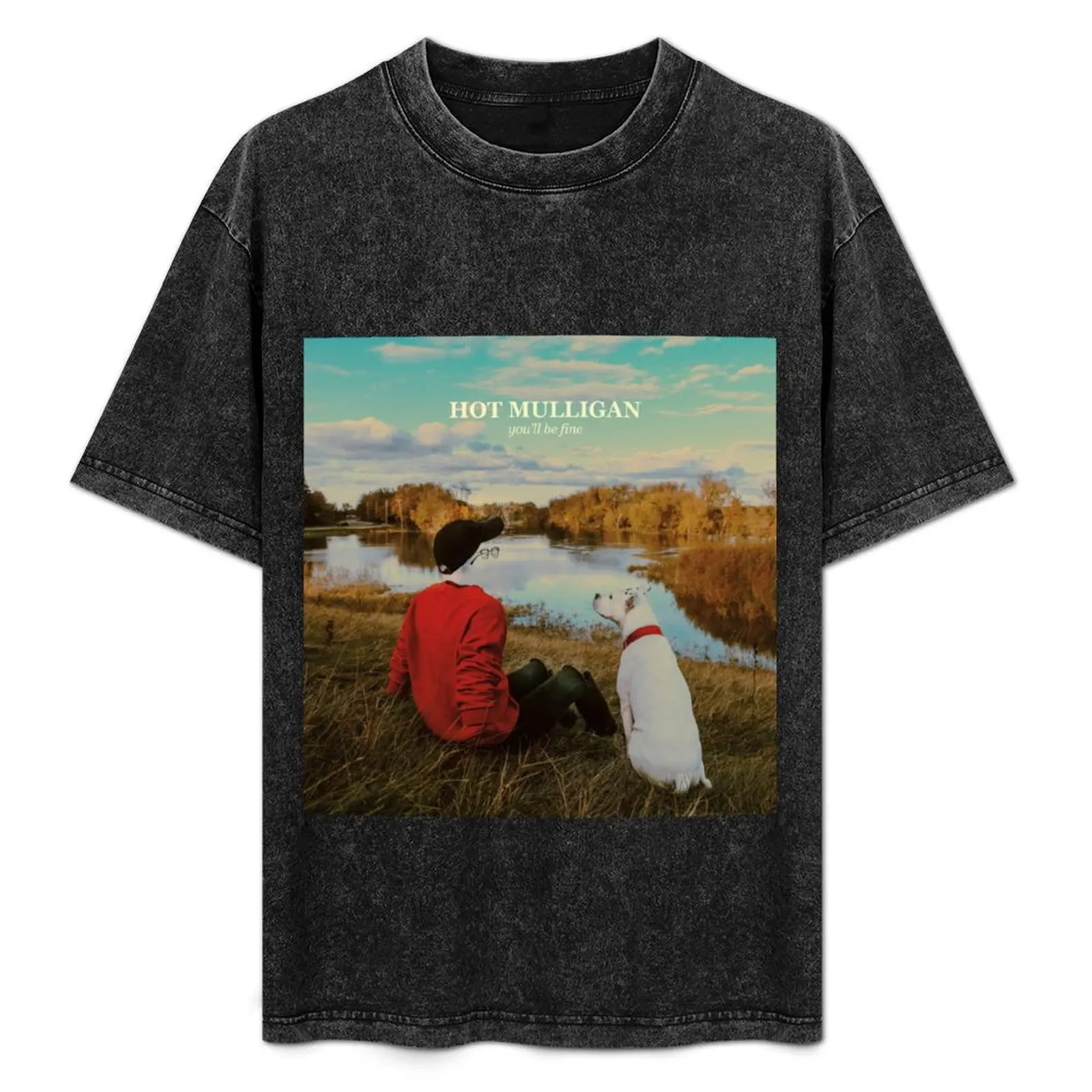 

Hot Mulligan - You'll Be Fine Album Sticker T-Shirt Quick Dry Sports Short Sleeve Tee