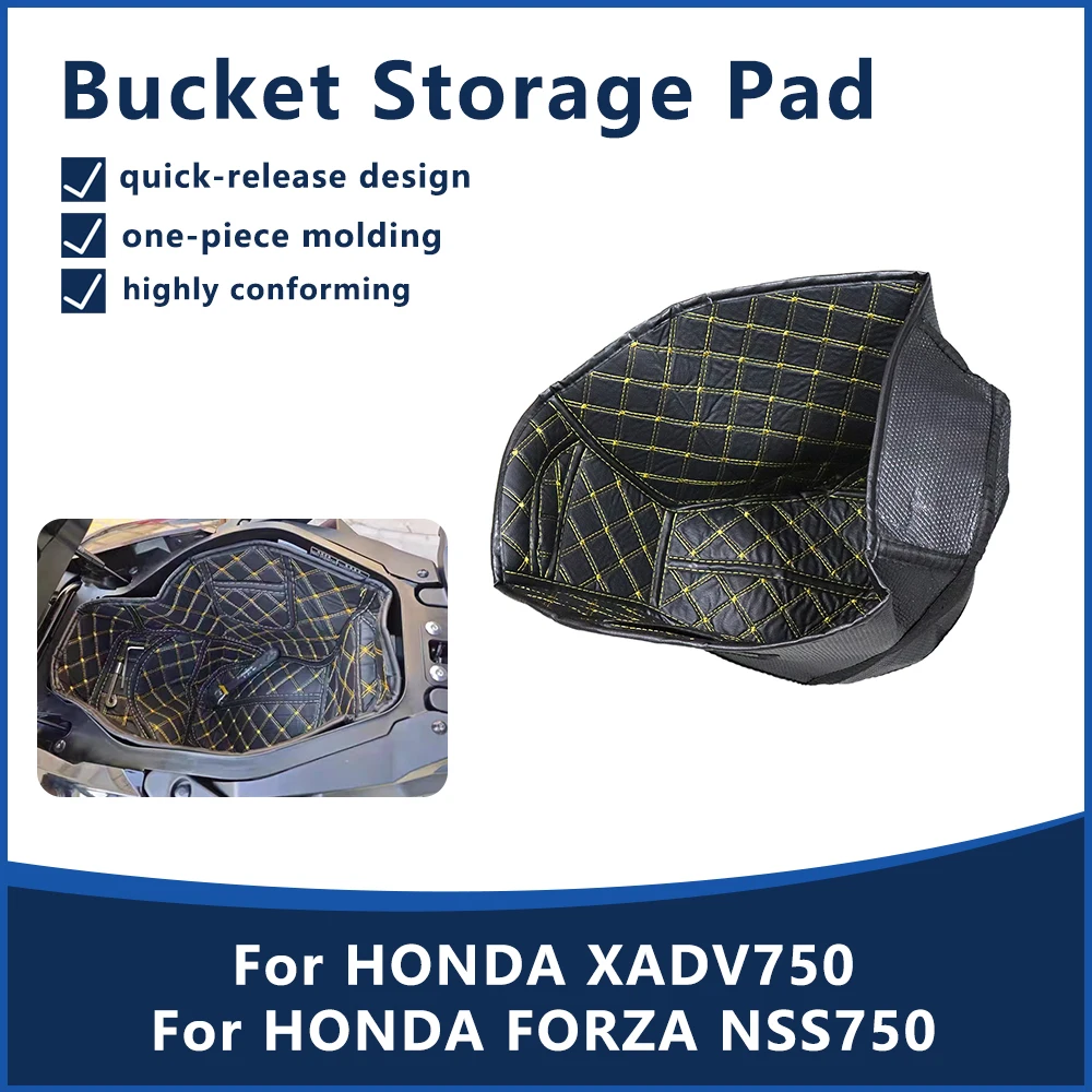 

For HONDA XADV750 XADV 750 FORZA NSS750 Motorcycle Seat Storage Luggage Trunk Inner Pad Box Liner Protector Accessories
