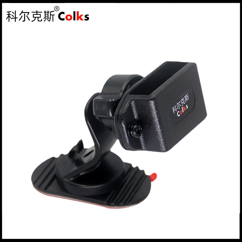 Colks Two Way Radio Bracket Handheld Radio Car 3M Vehicle Mount Holder Walkie Talkie Portable Adjustable Car Holder Bracket