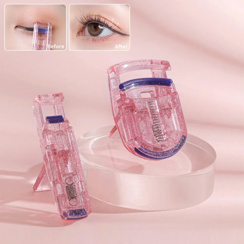 Eyelash Curler Curl Lower Eyelashes Plastic Eyelash Curler Mini Cute Cat Paw Small Portable Eyelash Clip Wholesale