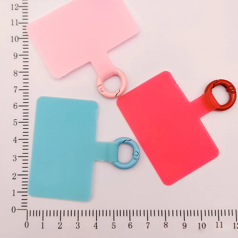 Mobile Phone Lanyard Clip Patch Fixed Metal Clasp Pendant for phone  Anti-lost Durable Universal Lanyard Fixed Card