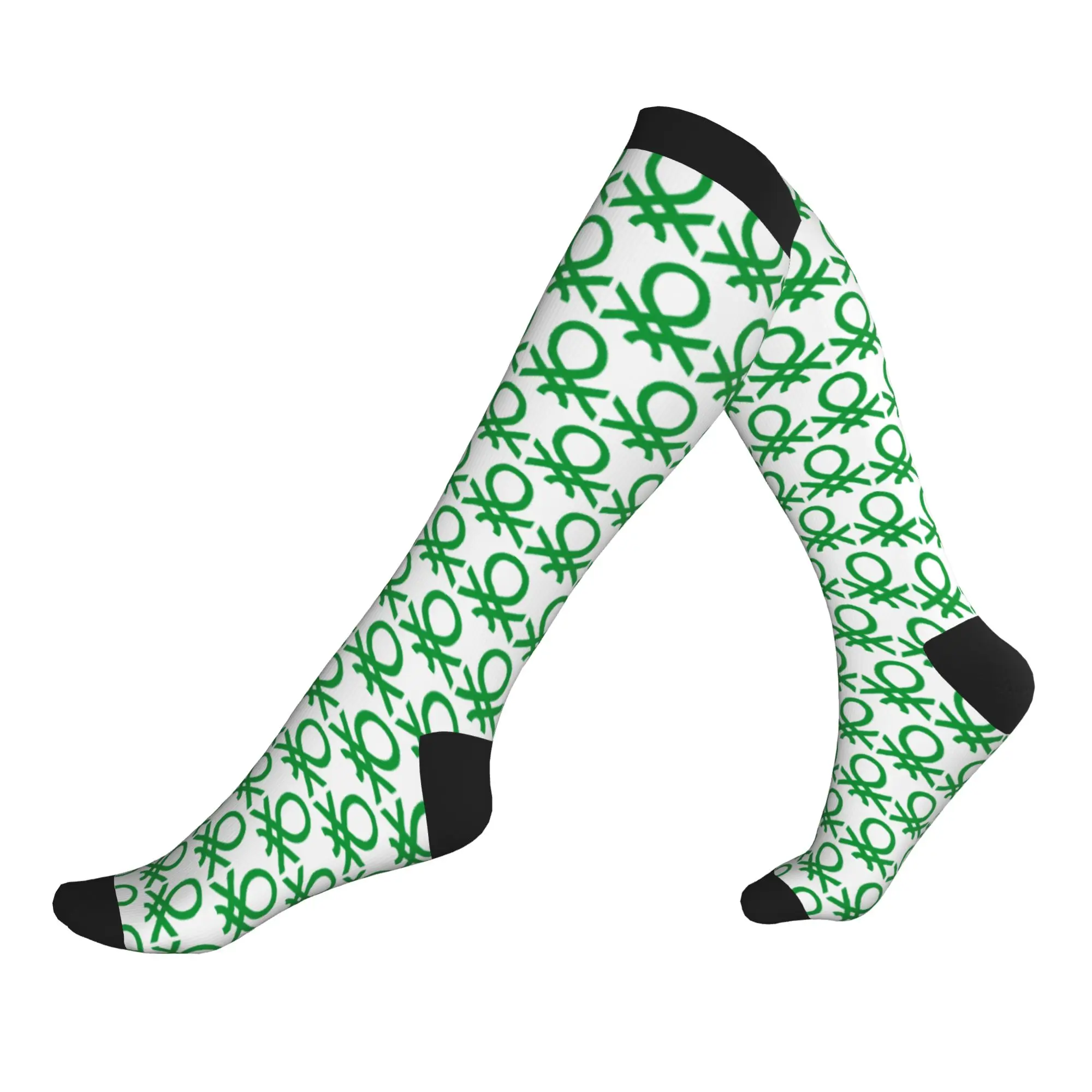 United Colors Of Benettons Men's Sports Compression Socks Unisex Novelty  Spring Summer Autumn Winter Dress Socks