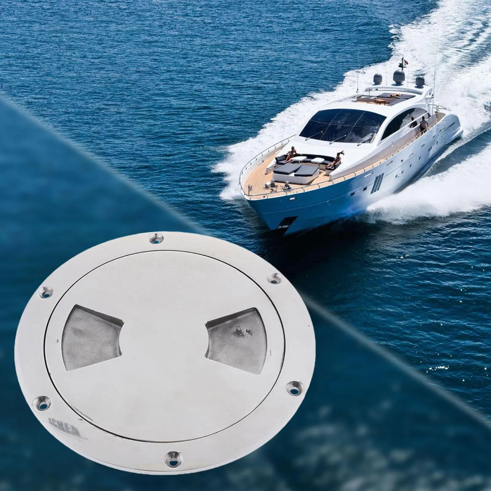 

Универсальная пластина для лодки, внешний диаметр 123 мм, износостойкие детали из нержавеющей стали