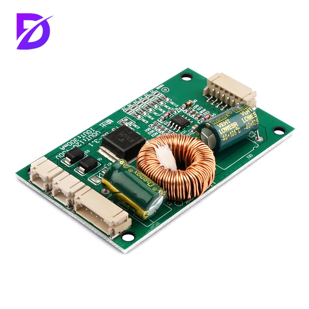 Universal placa driver atual constante, Boost placa adaptadora, LED TV Backlight, monitores, 10-65"