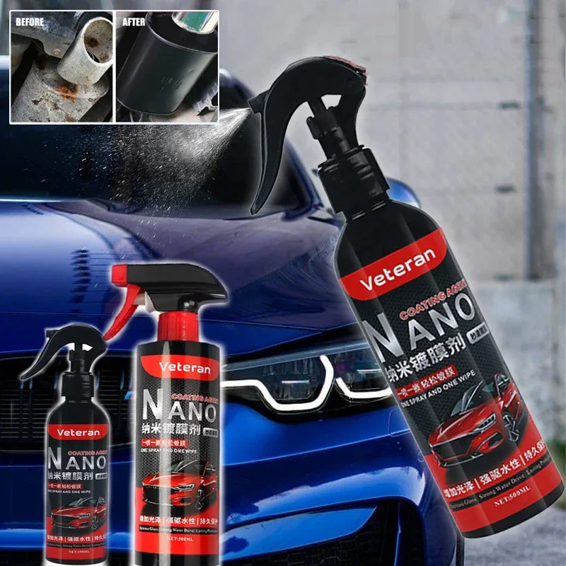 

Car Coating Agent Quick Paint Crystallisation Spray Waxing Polish Maintenance Windscreen Water Repellent Rainproof