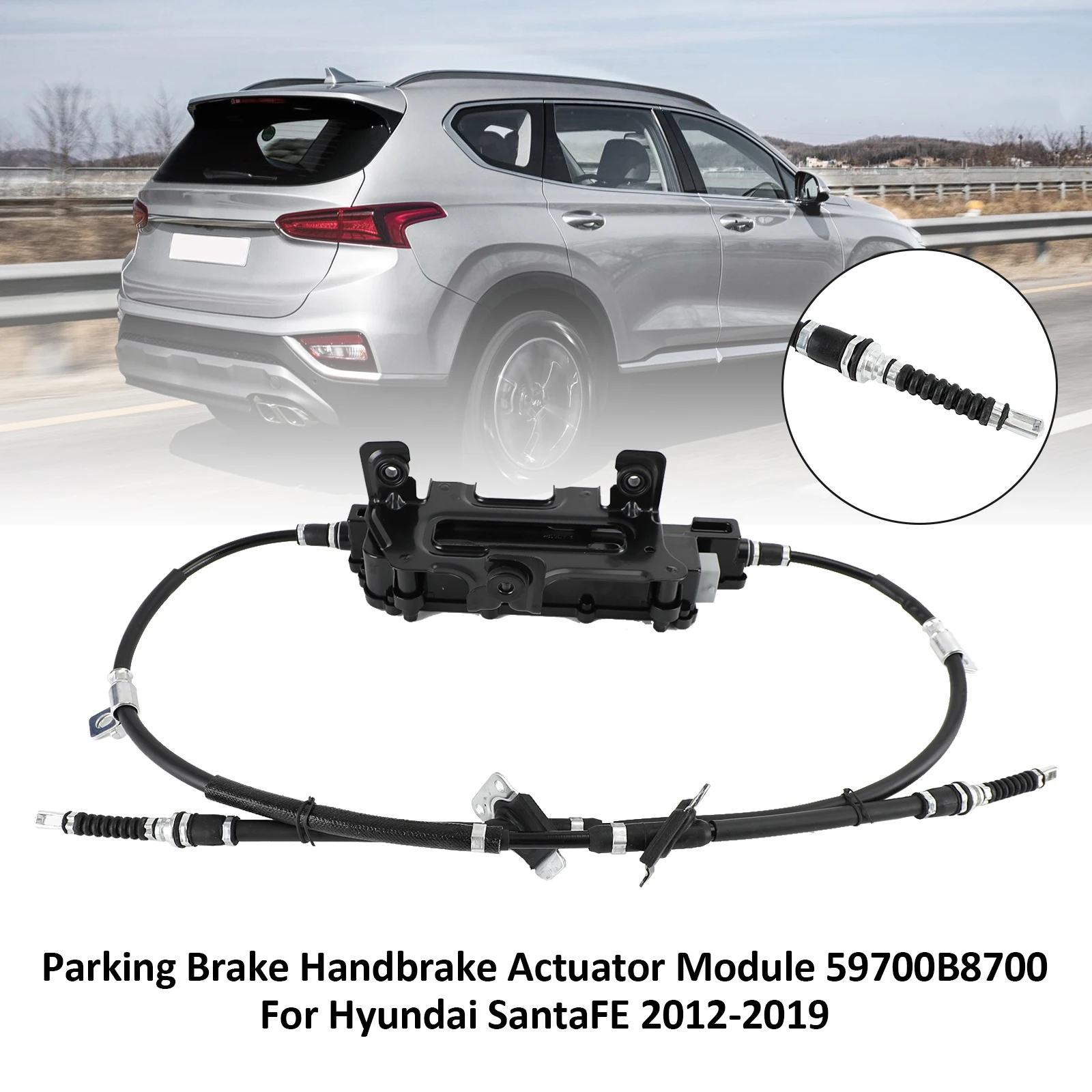 Artudatech Parking Brake Handbrake Actuator Control Module 59700B8800 For Hyundai SantaFE 2012-2019