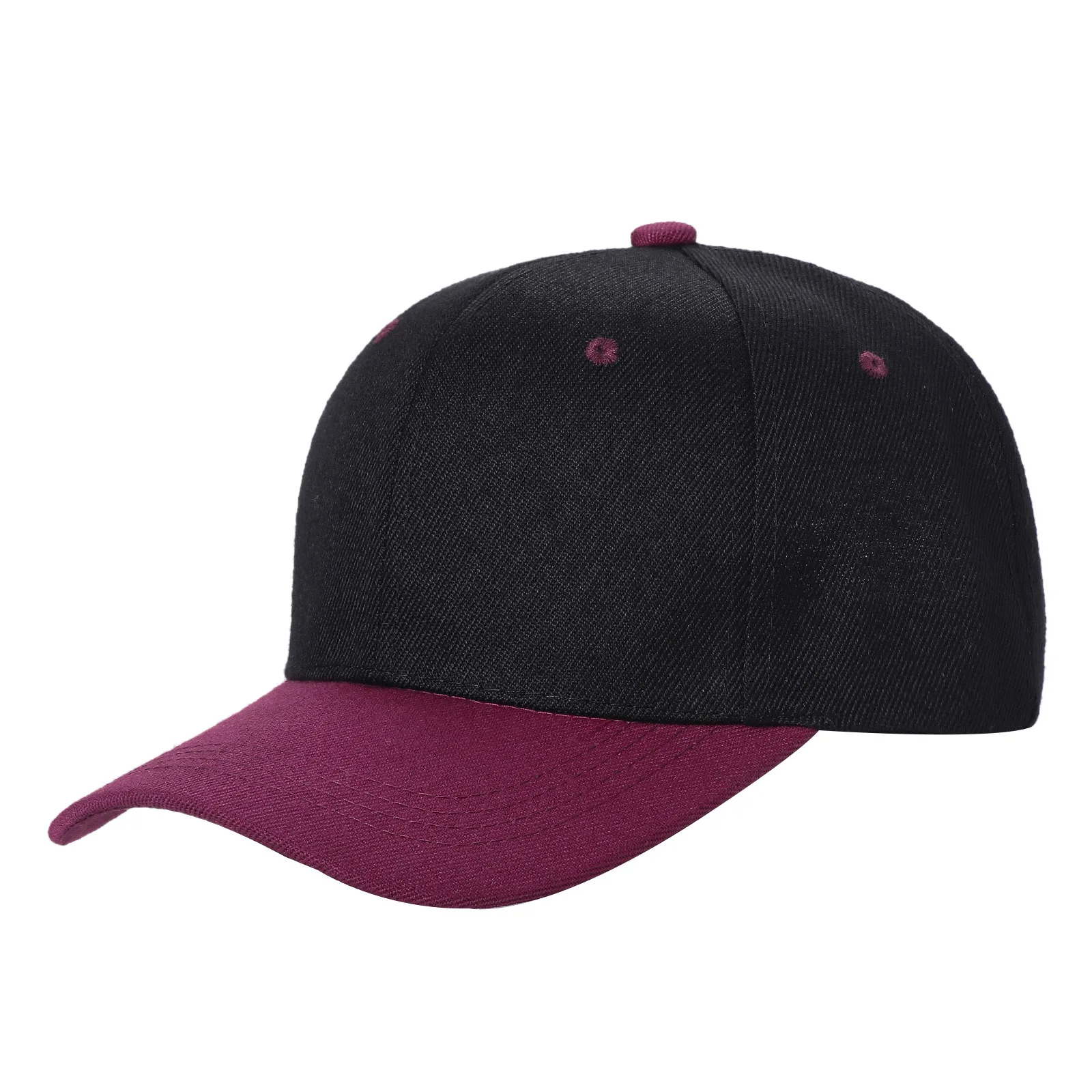 6 Soft and Stylish Hip Hop Caps - High Quality Baseball Sports Hat for Men and Women