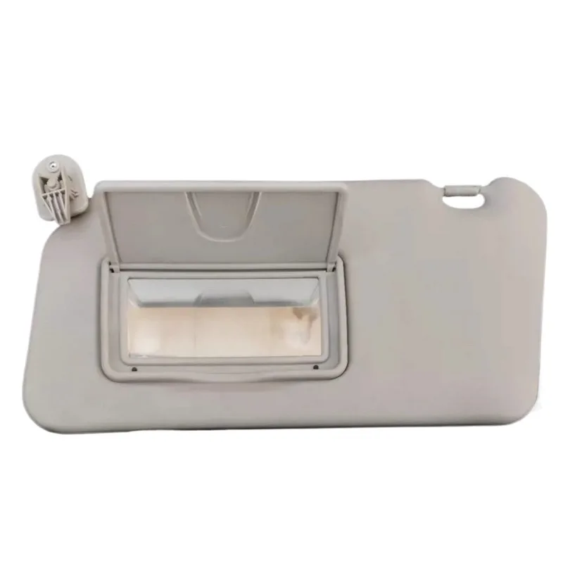 

Подлинный подержанный солнцезащитный козырек для интерьера с косметическим зеркалом, бледно-серый, левый и правый для Suzuki Swift