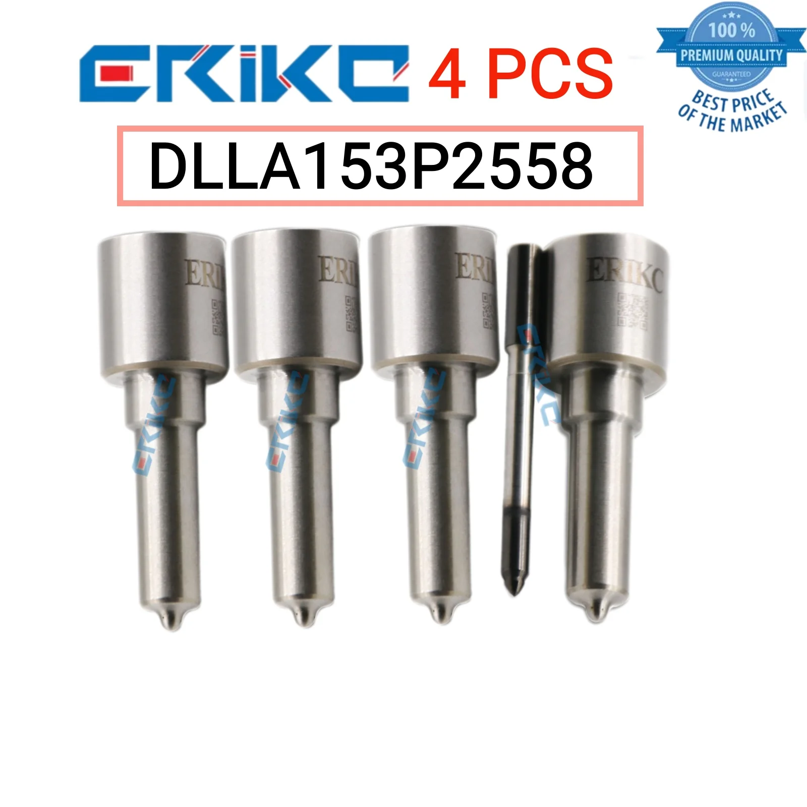 

4 PCS DLLA153P2558 Diesel Injector Nozzle DLLA 153 P 2558 Jet Spray Nozzle DLLA 153P2558 Fire Jet Spray Nozzle