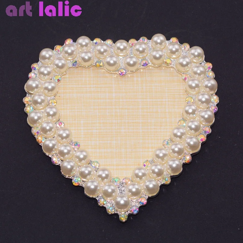 Panneau d'affichage de pointes d'ongles de Style européen rétro, étagère en forme de cœur de perle, vernis Gel UV, outil de manucure, fournitures d'art des ongles