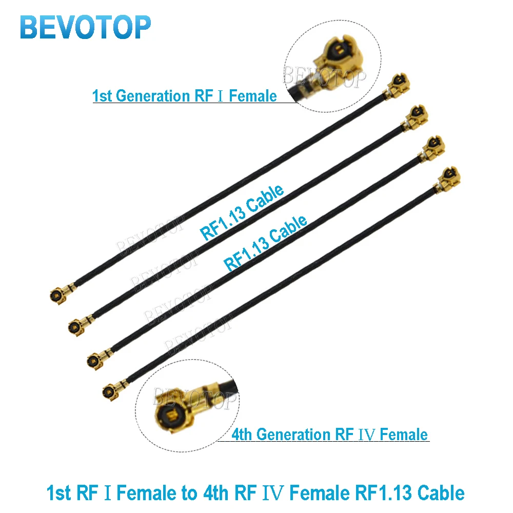 2PCS MHF4 Cable Pigtail U.fl IPX-1 Female to MHF-4 Female Jack RG1.13 IPX Cable for Router 3G 4G Modem