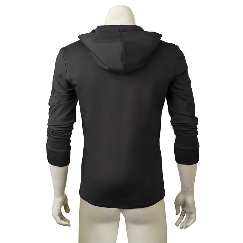 لعبة ساعة الكلاب 2 وجع تأثيري الشرير هوديي سترة قناع زي الدعائم بدلة حفلة لجميع القديسين الرجال الزي لعب الأدوار تأثيري