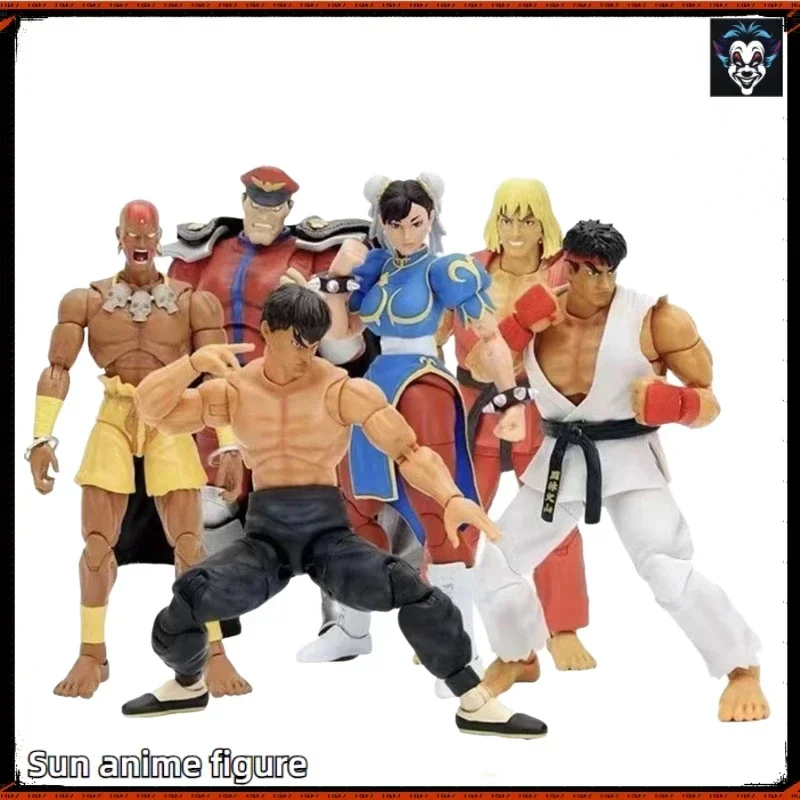 Jada Toys Ultra Street Fighter II M.Bison Dhalsim RYU Chun Li Fei Long Ken 6 "pulgadas en Stock figura de acción juguete colección modelo