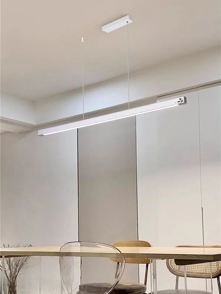 

Modern minimalist one character restaurant pendant light minimalist creative bar counter dining table dining room pendant light