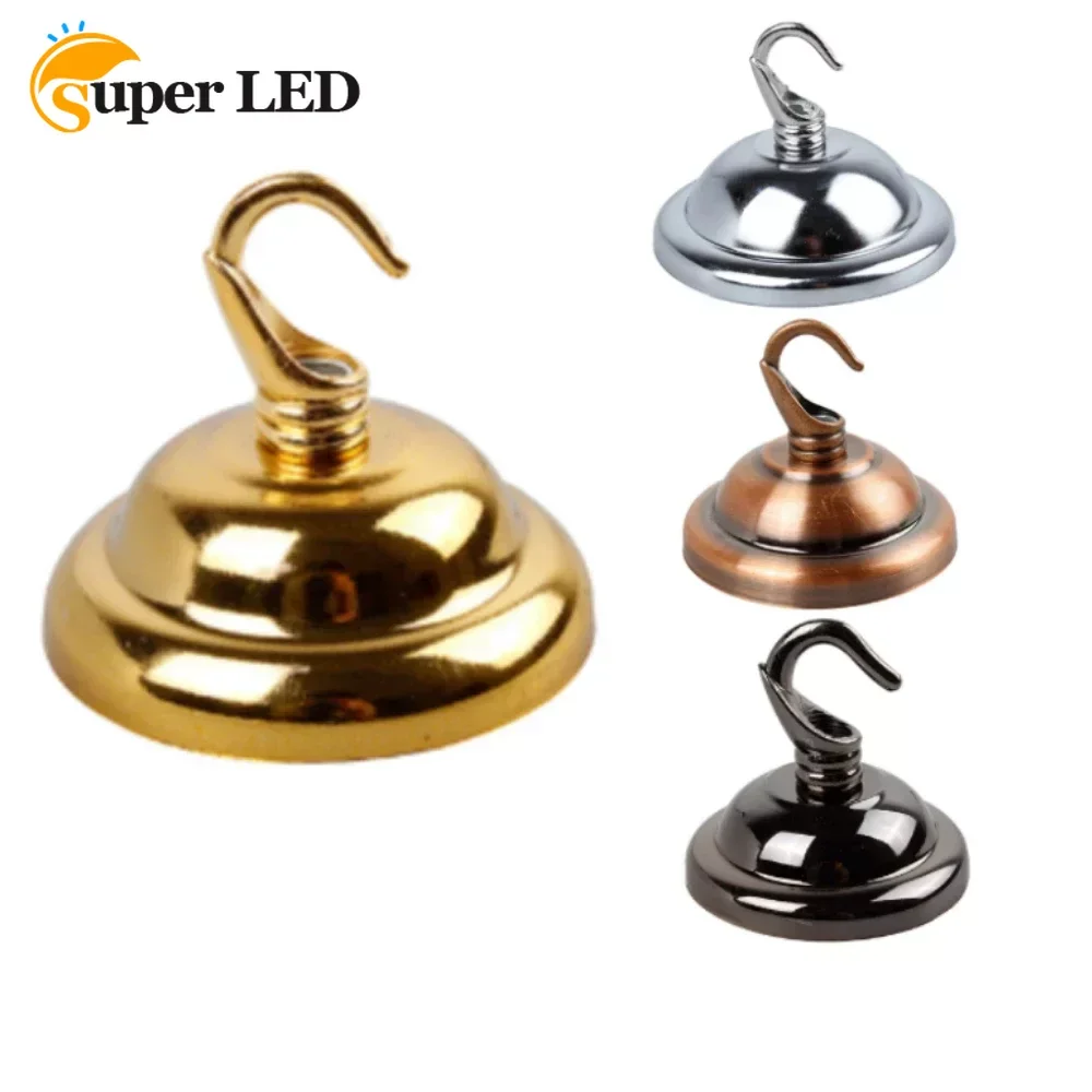 

Ceiling Cover Plate Hook Pendant Lamp Decoration Metal Accessories Chandelier Parts Vintage Ceiling Holder for Light Fitting