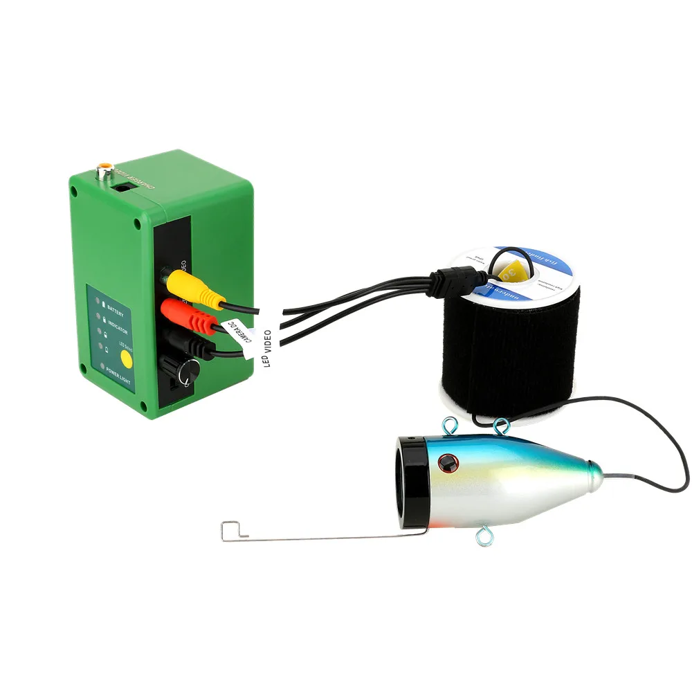 

9inch Underwater Fishing Camera15pcs Infrared Lamp HD 1080P 30M Camera+15pcs White LEDs For Ice Fishing