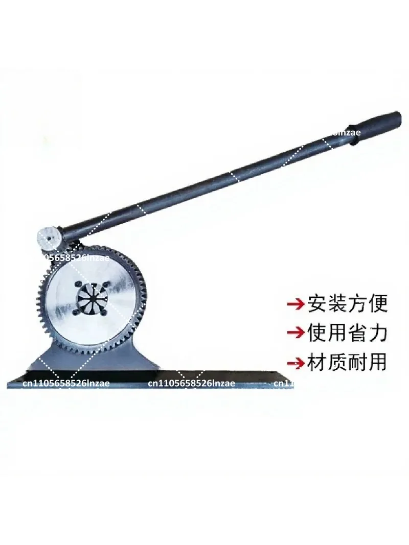 6 Teeth Hydraulic Pipe Crimping Machine Manual Hose Crimping Press Bender for Plastic Pipe Cutting