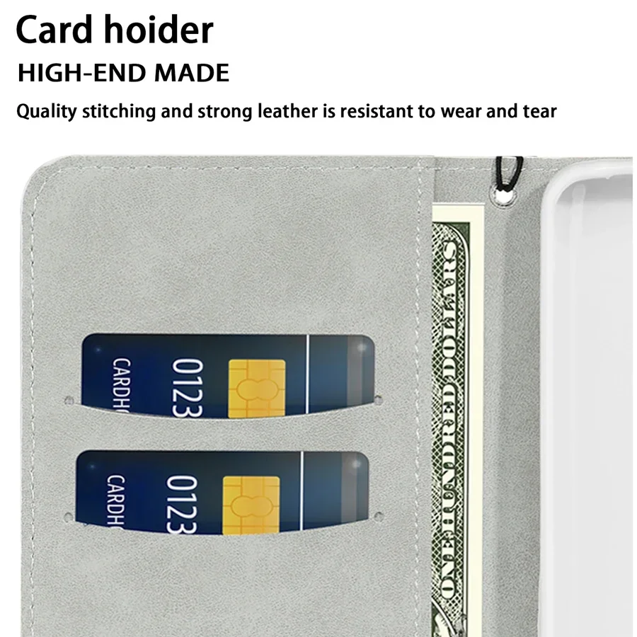 Wallet Flashing Powder Flip Leather Case For Samsung Galaxy S25 Edge S24 Ultra S23 Plus S22 S20 FE A16 A17 A26 A35 A36 A55 A56
